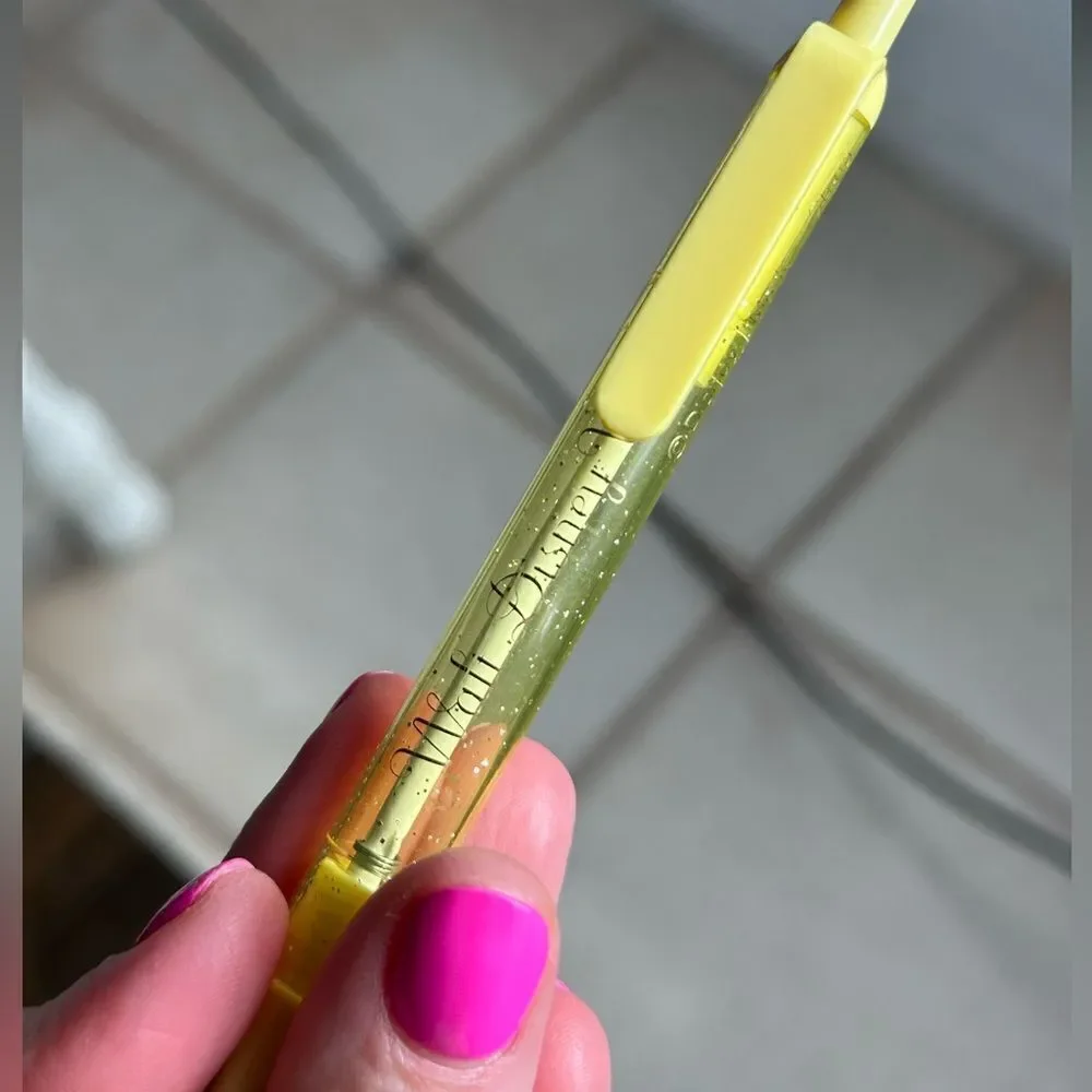 Vintage Glitter Disney Princess Mini Pen Set